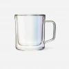 Corkcicle 12 Oz Glass Mug Set - Stylish & Durable Lifestyle Drinkware 1 Corkcicle Glass Mug Set 12 Oz Lifestyle