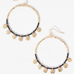 TRENDY Wholesale Seed Bead Round Charm Dangle Drop Earrings Jewelry
