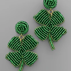 Golden Stella Jewelry Saint Patrick's Day Earrings