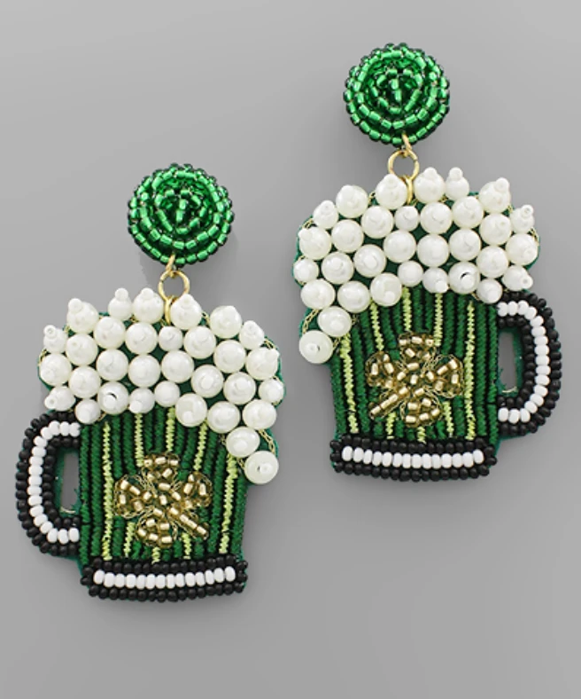 Golden Stella Jewelry Saint Patrick's Day Earrings - Green Shamrock Stud Earrings for Women 4 Golden Stella Jewelry Saint Patrick's Day Earrings