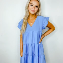 Entro Cassidy Tiered Babydoll Dress