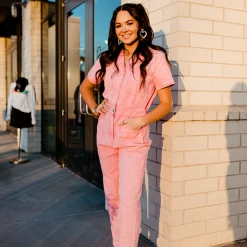 Entro Rompers Lorie Denim Jumpsuit