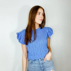 Entro Tops Fresh Air Lightweight Sweater Top