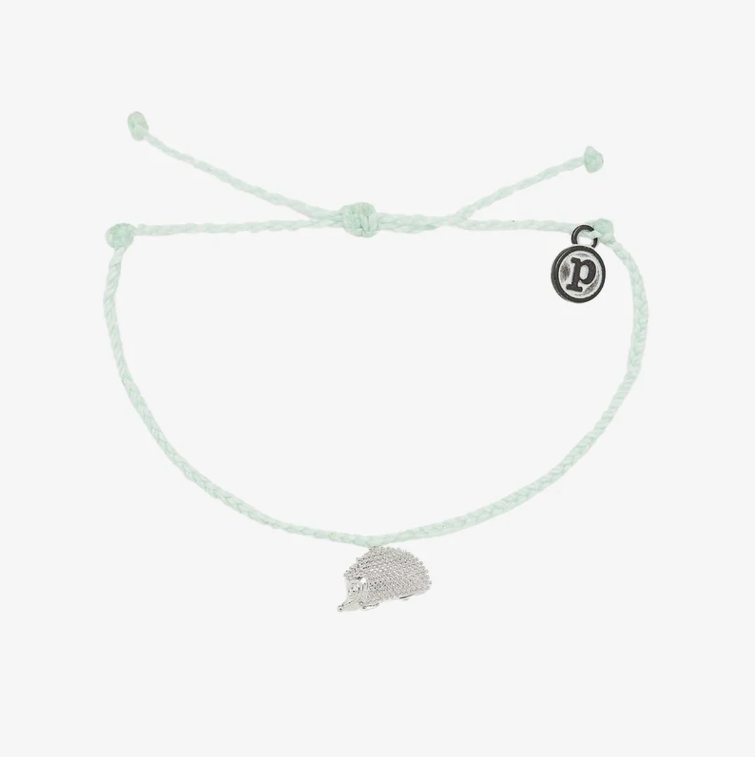 Pura Vida Jewelry Hedgehog Charm Bracelet - Stylish Animal-Themed Bracelet for Women 3 Pura Vida Jewelry Hedgehog Charm Bracelet
