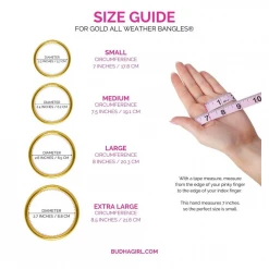 Budha Girl Gold All Weather Bangles Jewelry