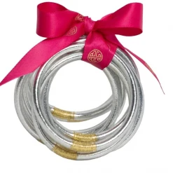 Budha Girl Silver All Weather Bangles Jewelry