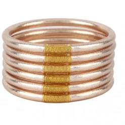 Jewelry Budha Girl Champagne All Weather Bangles