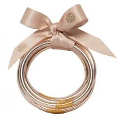Jewelry Budha Girl Champagne All Weather Bangles