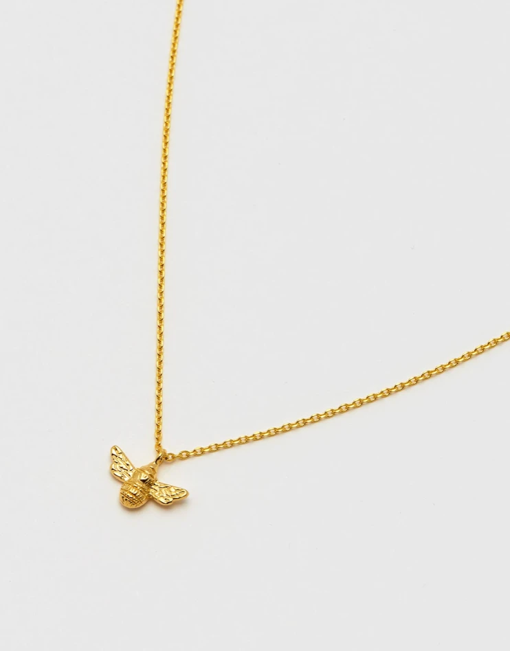 Estella Bartlett Bee Necklace - Elegant Gold-Plated Bee Pendant Necklace for Women 4 Estella Bartlett Bee Necklace