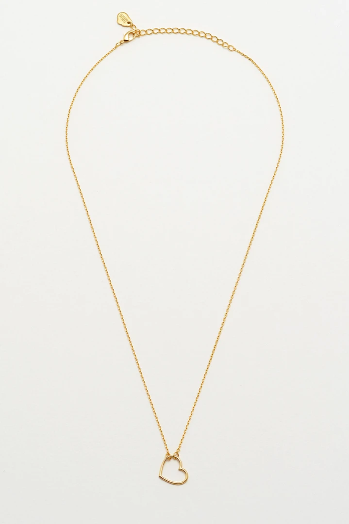 Estella Bartlett Open Heart Necklace - Elegant Jewelry for Women 3 Estella Bartlett Open Heart Necklace
