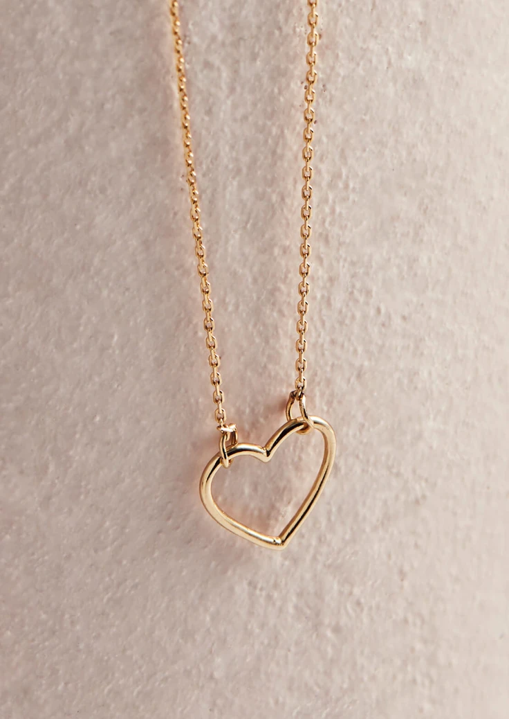 Estella Bartlett Open Heart Necklace - Elegant Jewelry for Women 5 Estella Bartlett Open Heart Necklace