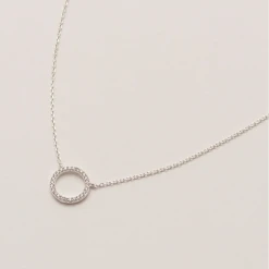 Estella Bartlett Jewelry Circle CZ Necklace