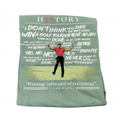 Augusta Golf Collective AGC Back In Green Tee Tops