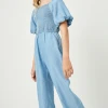 Hayden Girls Smocked Jumpsuit Swank Tween