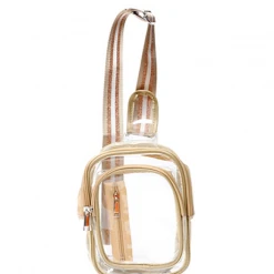 Golden Stella Clear Sling Bag