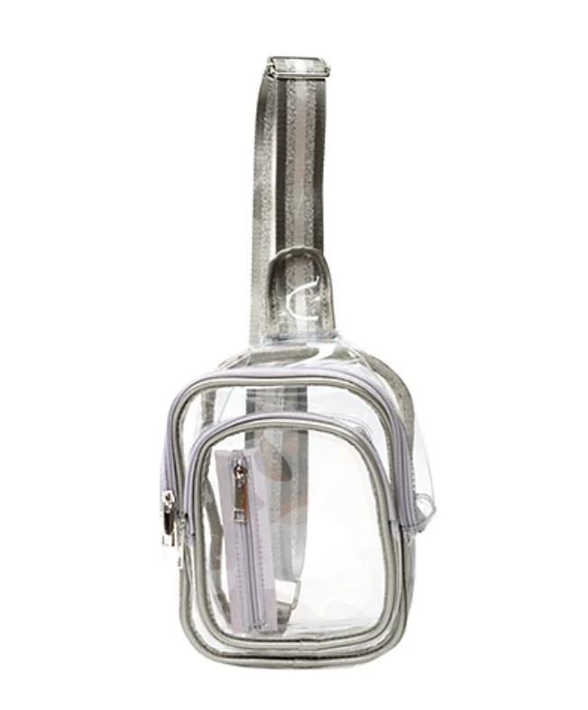 Golden Stella Clear Sling Bag - Stylish & Trendy Transparent Shoulder Bag for Women 5 Golden Stella Clear Sling Bag