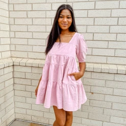 Jacquie The Label Paula Babydoll Dress Dresses