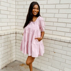 Jacquie The Label Paula Babydoll Dress Dresses