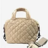 BC Handbags Mila Mini Quilted Handbag - Stylish & Compact Women's Shoulder Bag 2 BC Handbags Mila Mini Quilted Handbag