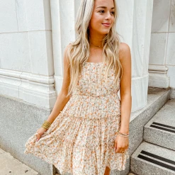 Blu Pepper Dresses Gabby Flowy Floral Dress