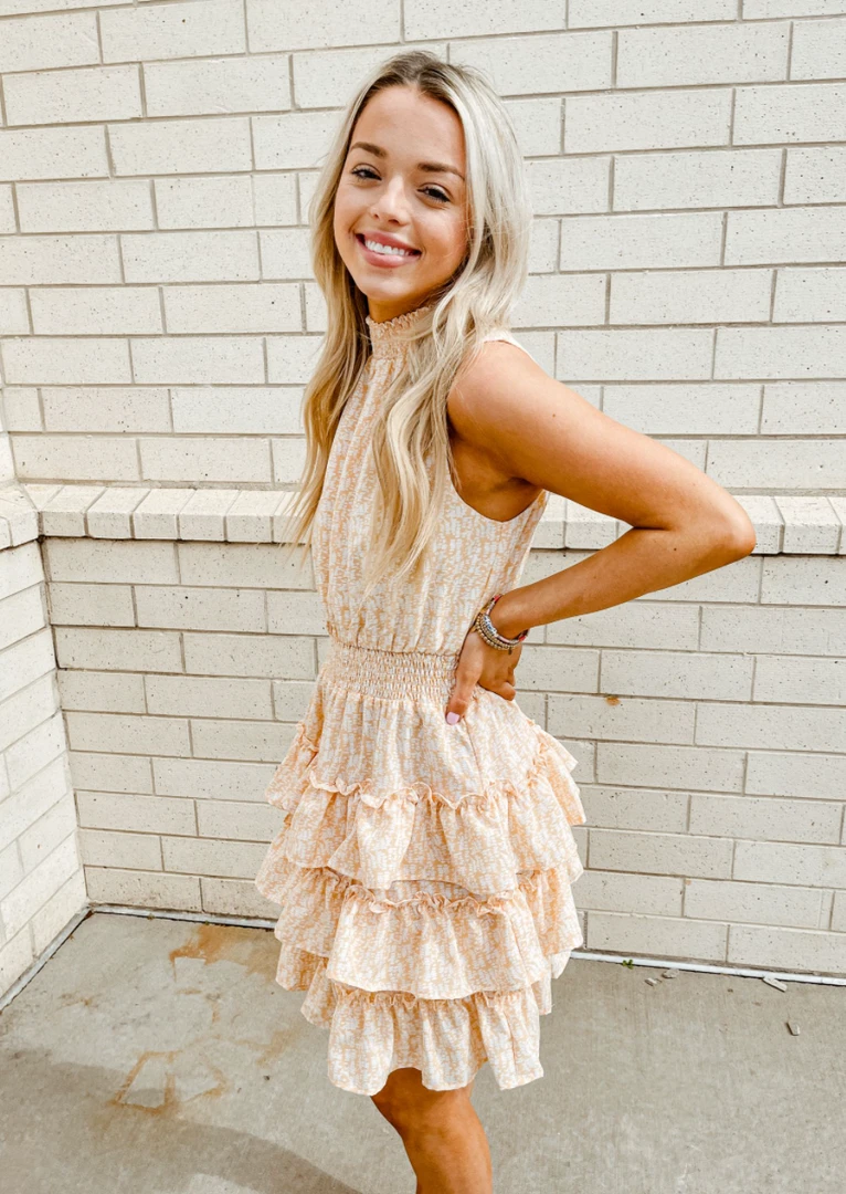 Glam Dresses Brittany Floral Smocked Dress - Women's Summer Floral Print Dress 5 Glam Dresses Brittany Floral Smocked Dress