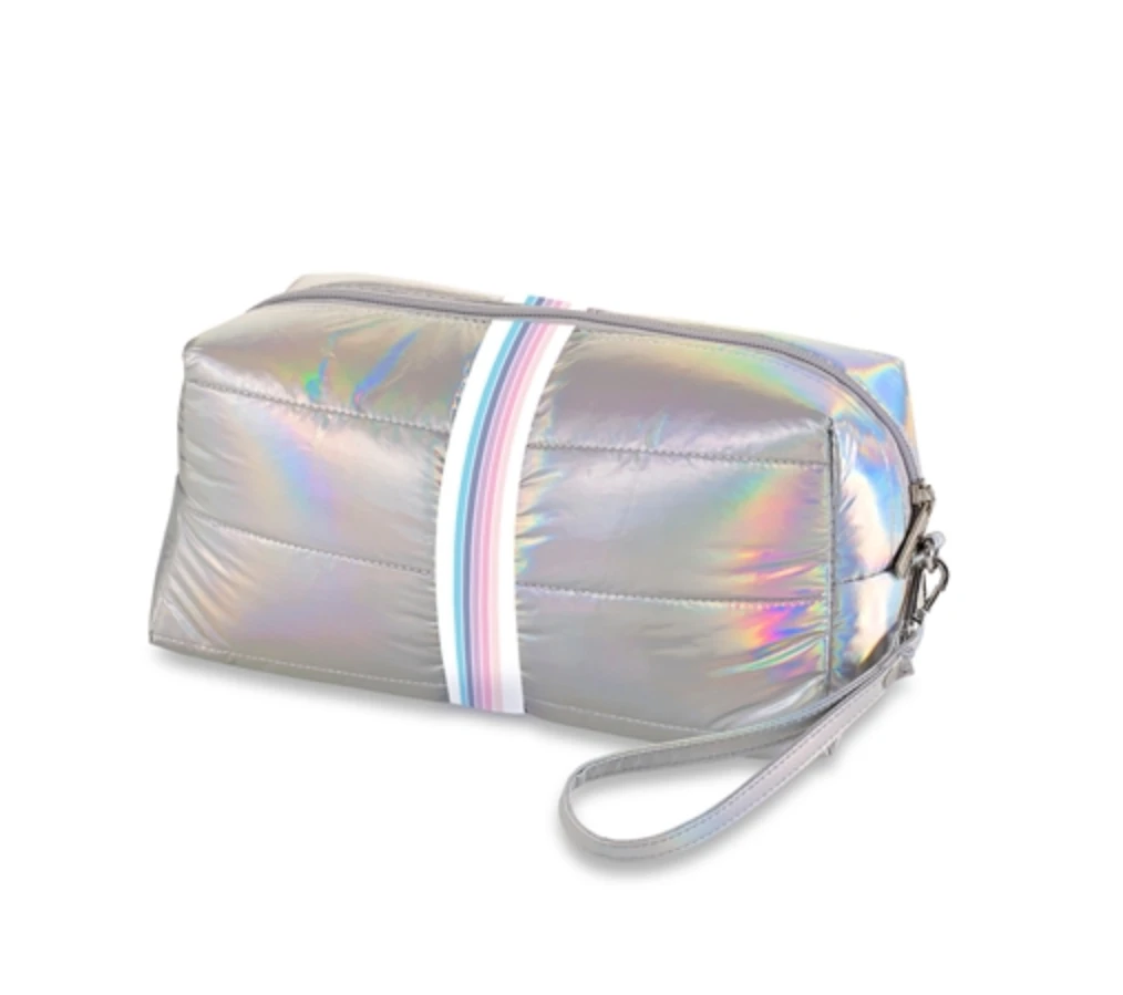 Top Trenz Puffer Cosmetic Bag - Stylish & Functional Lifestyle Accessory 5 Top Trenz Puffer Cosmetic Bag Lifestyle