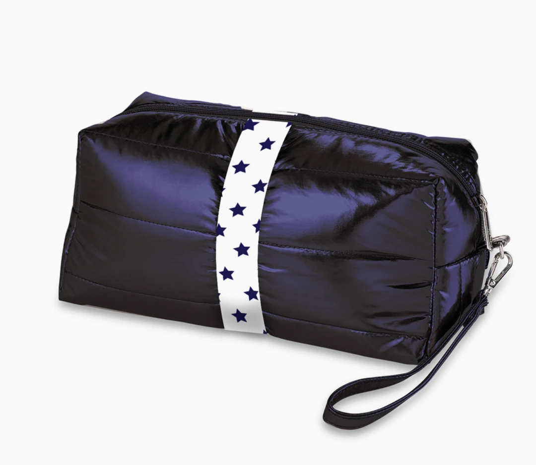 Top Trenz Puffer Cosmetic Bag - Stylish & Functional Lifestyle Accessory 6 Top Trenz Puffer Cosmetic Bag Lifestyle