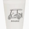 Sip Hip Hooray Golf Cart Roadie Reusable Cup - Set Of 10 Lifestyle