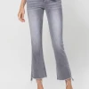 Flying Monkey Bottoms Hillary Crop Flare Jeans