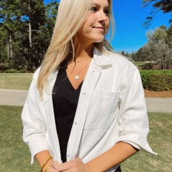 Ces Femme Long Weekend Denim Jacket Outerwear