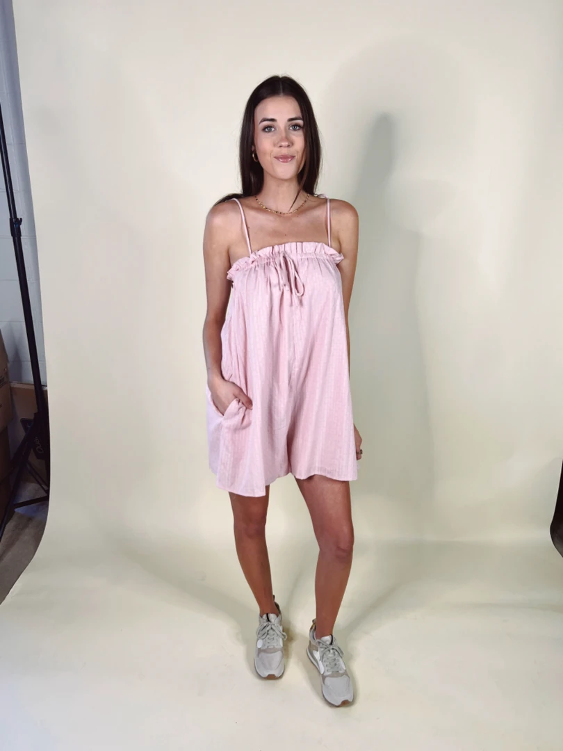 HYFVE Berry Ruffle Romper - Stylish Women's Romper for Summer | Casual & Comfortable 5 HYFVE Berry Ruffle Romper Rompers