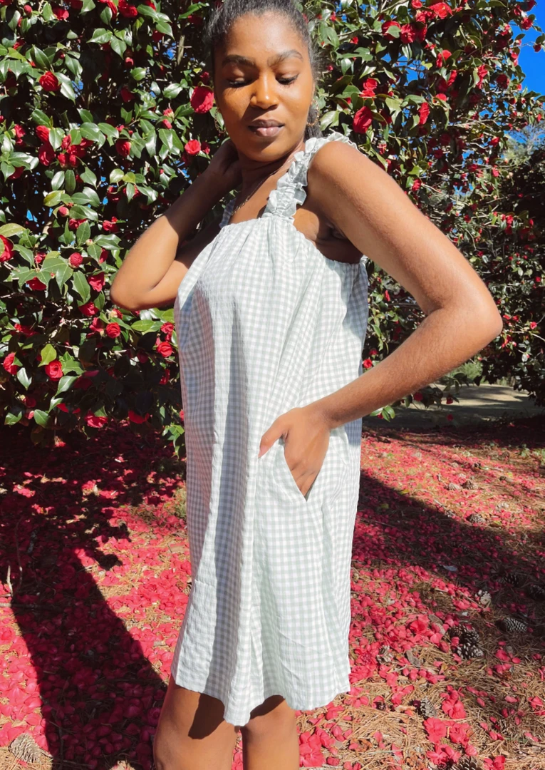 Allie Rose Lucille Gingham Dress - Stylish Women's Summer Dress 6 Allie Rose Dresses Lucille Gingham Dress