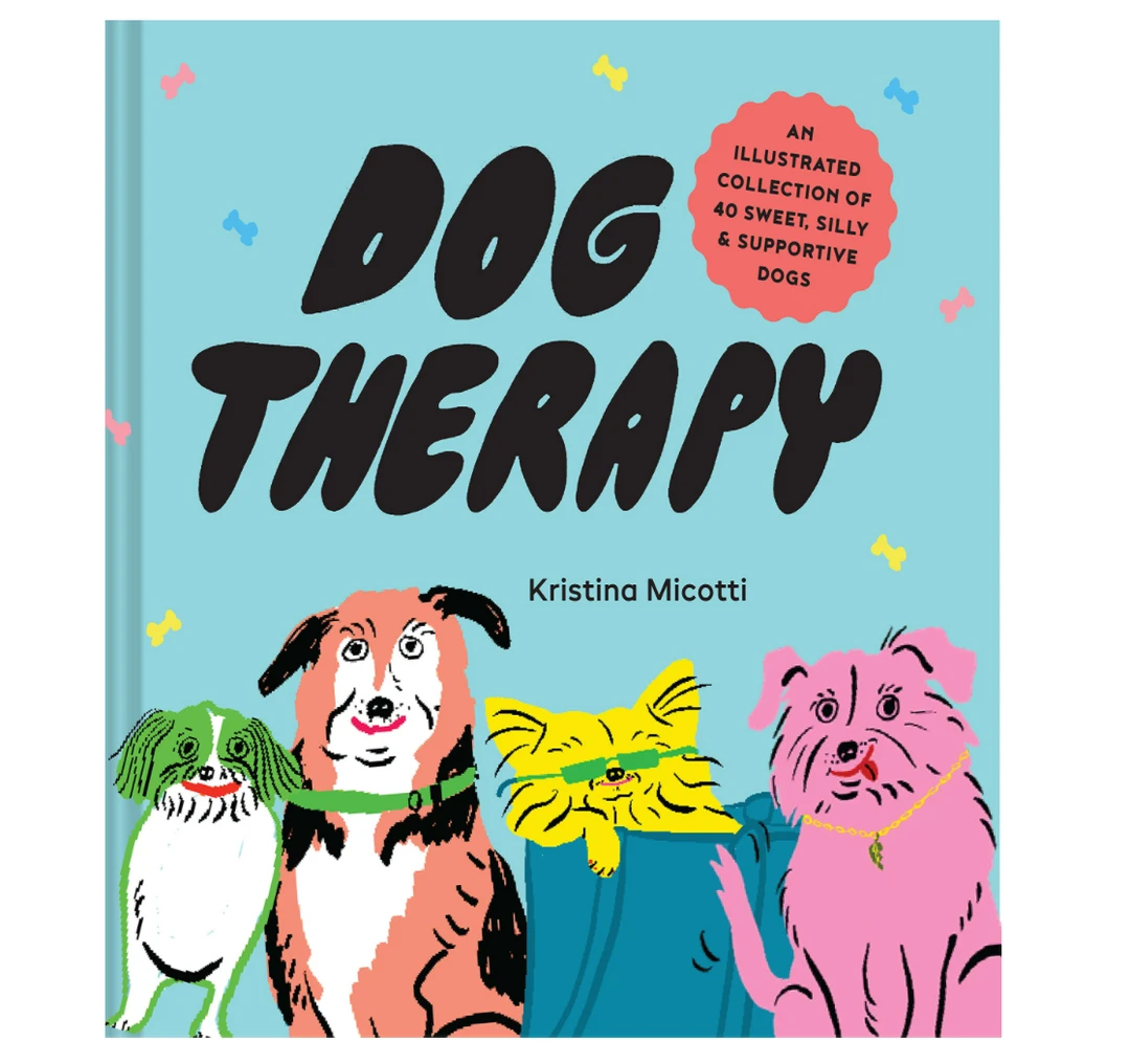 Hachette Dog Therapy Hardcover by Kristina Micotti - Lifestyle Book for Dog Lovers 3 Hachette Dog Therapy - By Kristina Micotti (Hardcover)