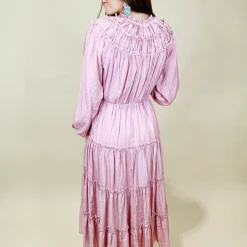 Entro Elizabeth Flowy Midi Dress - Elegant Women's Summer Dress 8 Entro Elizabeth Flowy Midi Dress