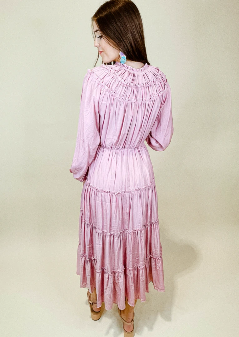 Entro Elizabeth Flowy Midi Dress - Elegant Women's Summer Dress 5 Entro Elizabeth Flowy Midi Dress