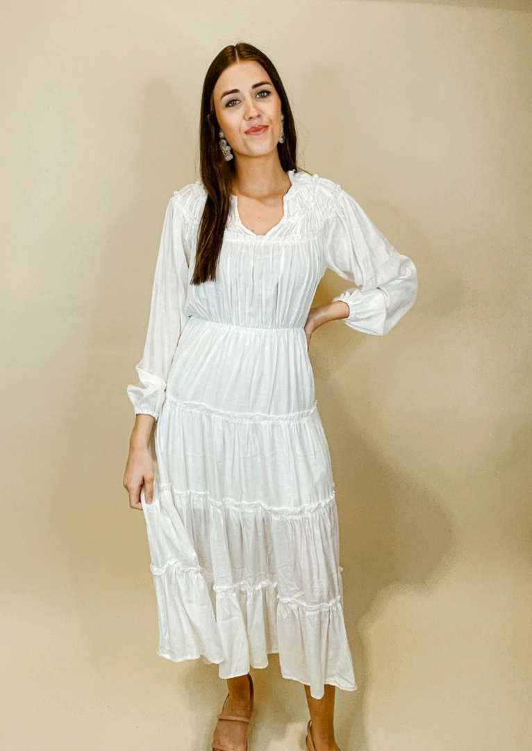 Entro Elizabeth Flowy Midi Dress - Elegant Women's Summer Dress 6 Entro Elizabeth Flowy Midi Dress