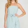 She + Sky Tide Is High Ruffle Dress Dresses