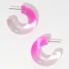 Trendy Wholesale Jewelry Small Acrylic Earrings