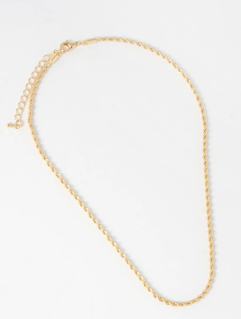 Trendy Wholesale Rope Chain Necklace - Stylish Jewelry for Women & Men 3 Trendy Wholsale Rope Chain Necklace