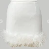 La Ros Skirts & Skorts Los Angeles Feathered Skirt