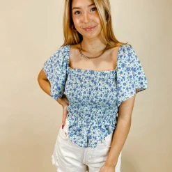 Mittoshop Maren Floral Smocked Top