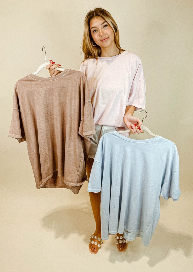 HYFVE Taylor Oversized Tee Shirt - Soft Cotton Casual Tops for Women 3 HYFVE Tops Taylor Oversized Tee Shirt