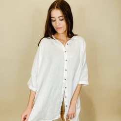 Ces Femme West Palm Oversized Shirt Tops