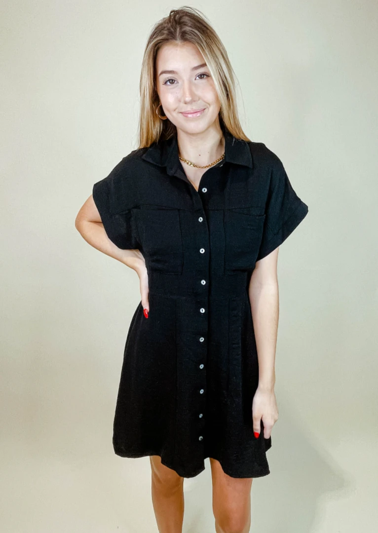 She + Sky Jo Ann Shirt Dress - Stylish Women's Casual Dress 3 She + Sky Jo Ann Shirt Dress