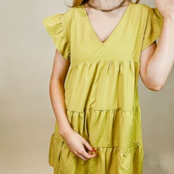 Entro Cassidy Tiered Babydoll Dress