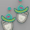 Golden Stella Jewelry Sombrero Shot Earrings