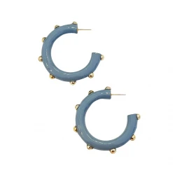 Mae Wearable Art Darden Hoop Earrings