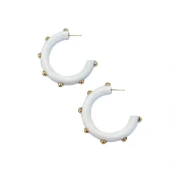 Mae Wearable Art Darden Hoop Earrings