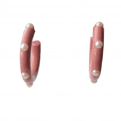 Mae Wearable Art Darby Hoop Earrings