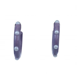 Mae Wearable Art Darby Hoop Earrings